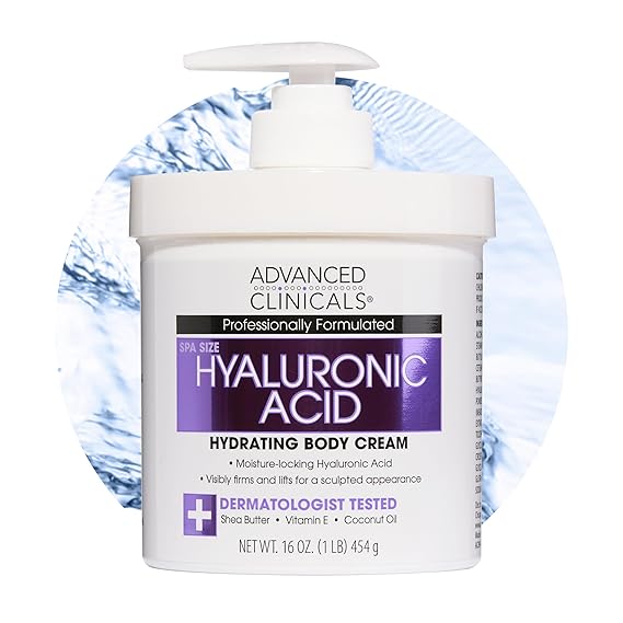 advanced clinicals acido hialuronico body cream advanced clinicals acido hialuronico body cream