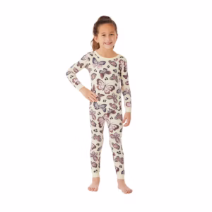 member's mark pijama de mariposa para niñas 2 piezas (copia)