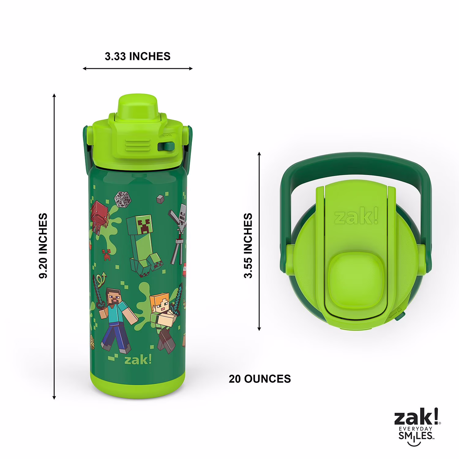 bentgo termo de agua de acero inoxidable para niños, 414 ml (14 oz) bentgo termo de agua de acero inoxidable para niños, 414 ml (14 oz)