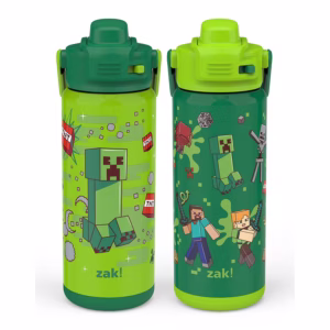 bentgo termo de agua de acero inoxidable para niños, 414 ml (14 oz)