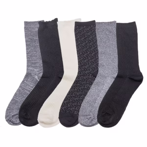 cuddl duds super suaves de caña media para mujer 6 pack