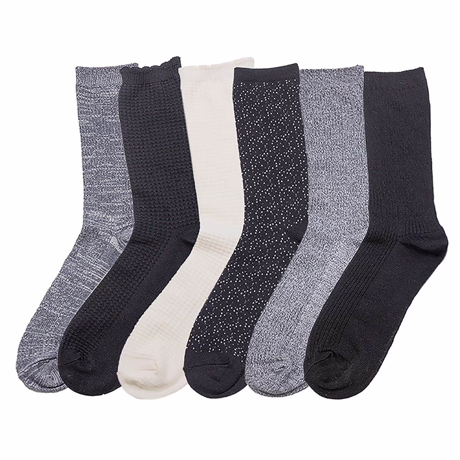 cuddl duds super suaves de caña media para mujer 6 pack cuddl duds super suaves de caña media para mujer 6 pack
