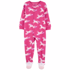 pijama enterizo de felpa para bebés y niñas pequeñas de carter's
