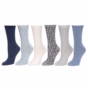cuddl duds super suaves de caña media para mujer 6 pack (copia)