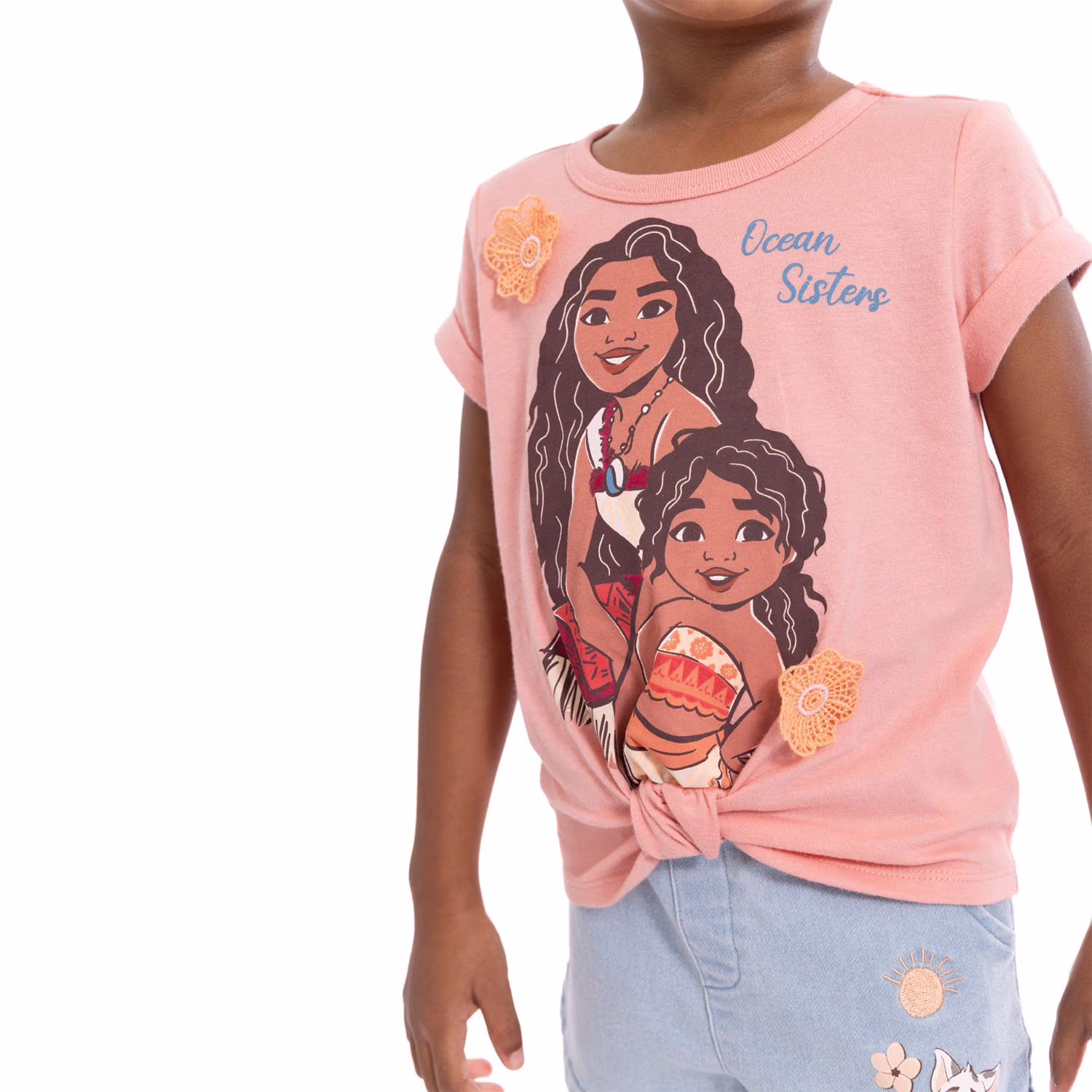 disney conjunto de short de 2 piezas para niñas moana disney conjunto de short de 2 piezas para niñas moana