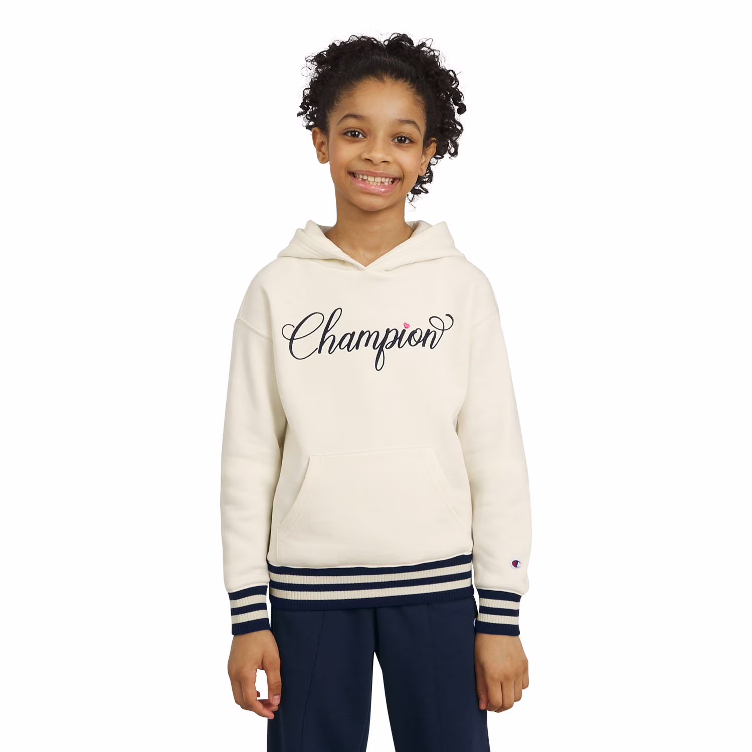 sudadera con capucha levi's para niña con logo beige (copia)