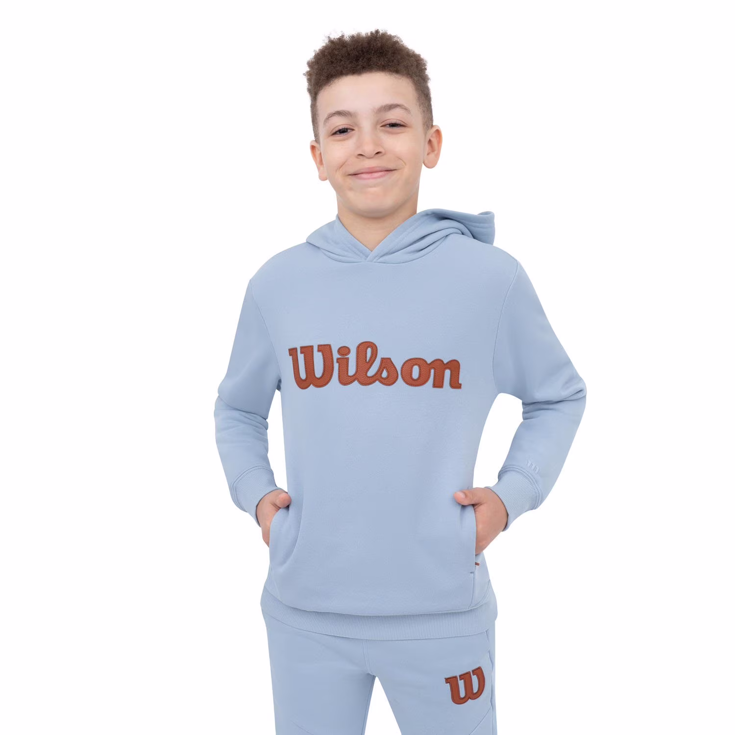 sudadera de cuello redondo para niñas wilson