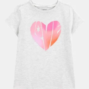 carters camiseta de manga corta con estampado "like clops" para niño gris