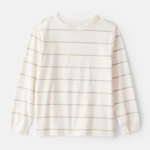 carters camiseta de manga larga para niña con estampado de carita sonriente negra (copia) (copia)