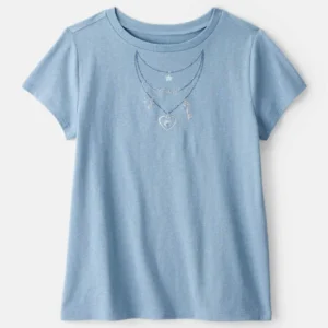 carters camiseta de manga corta con estampado "like clops" para niño gris