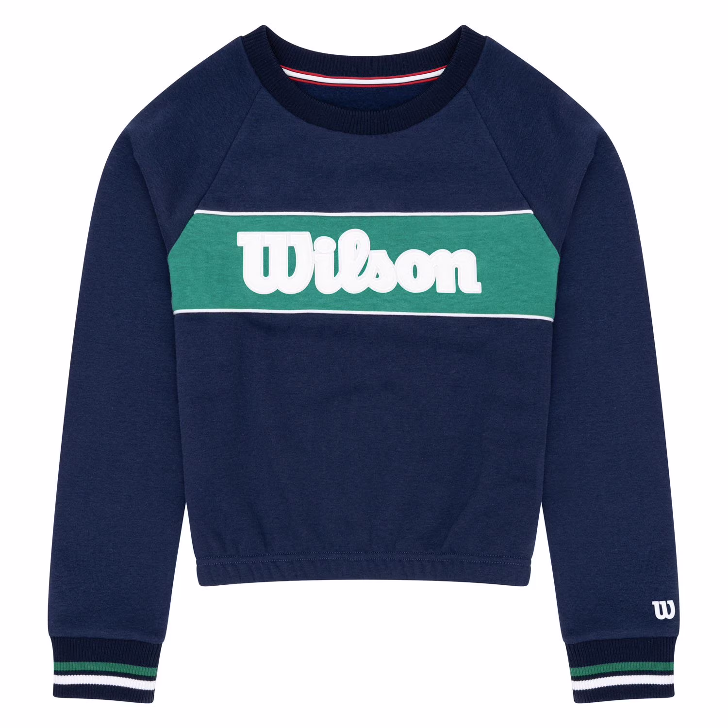 sudadera de cuello redondo para niñas wilson