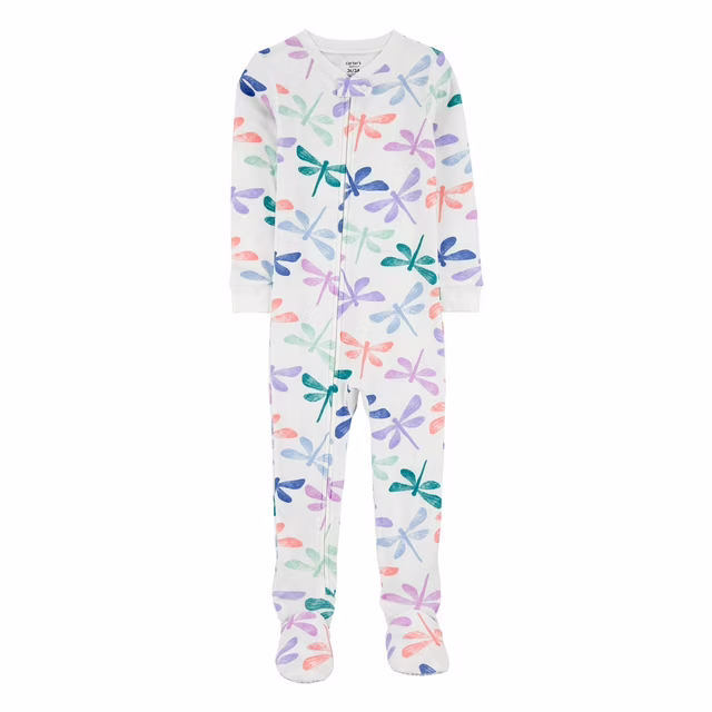 carter's pijama enterizo de algodón para niños pequeños
