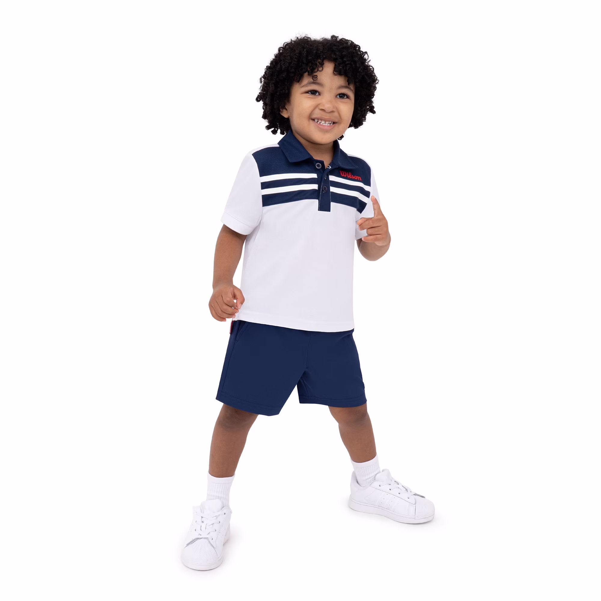 sudadera de cuello redondo para niñas wilson