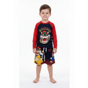 Sale nintendo conjunto super mario sudadera y mono para niños
