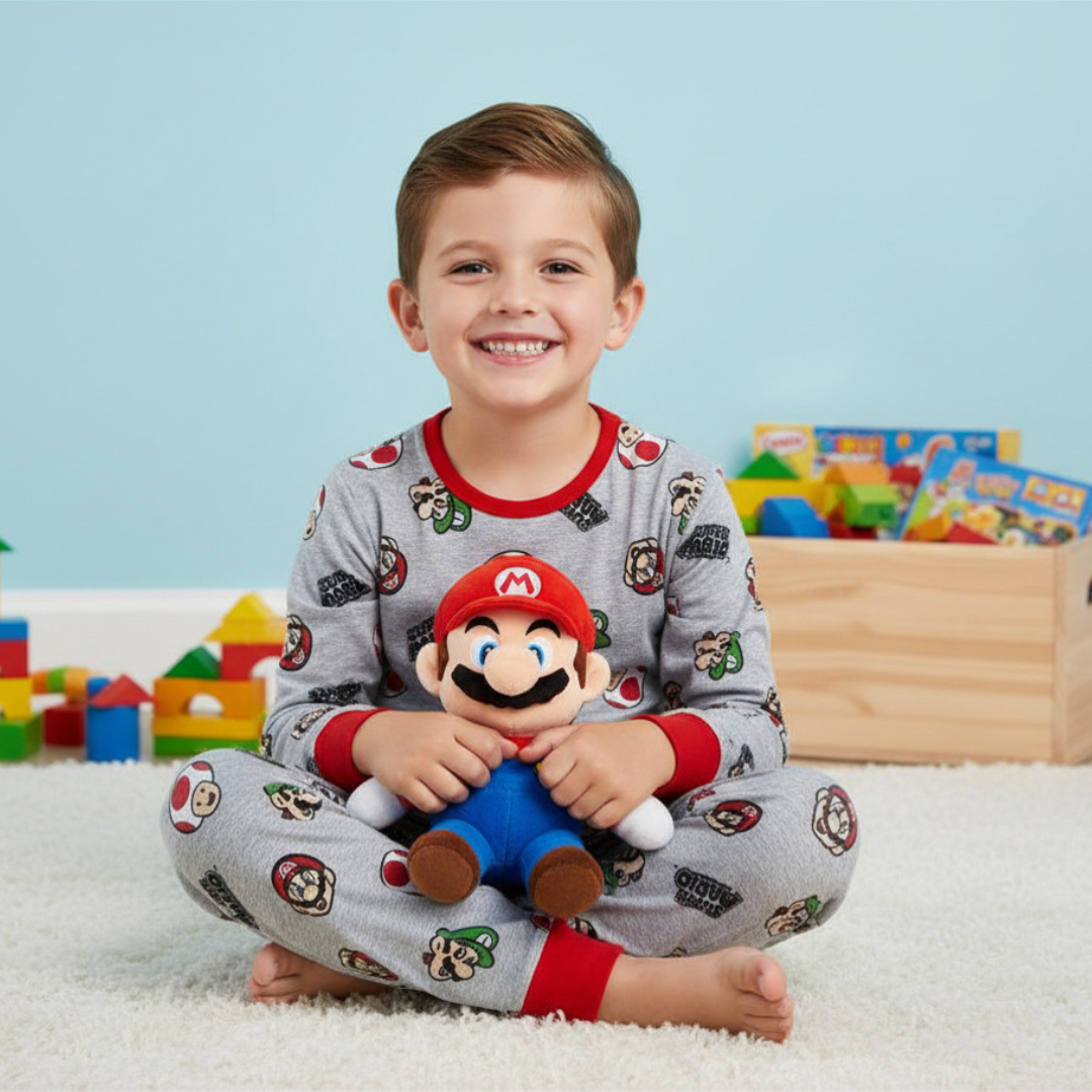 nintendo conjunto bowser sudadera con capucha y mono para niños nintendo conjunto bowser sudadera con capucha y mono para niños