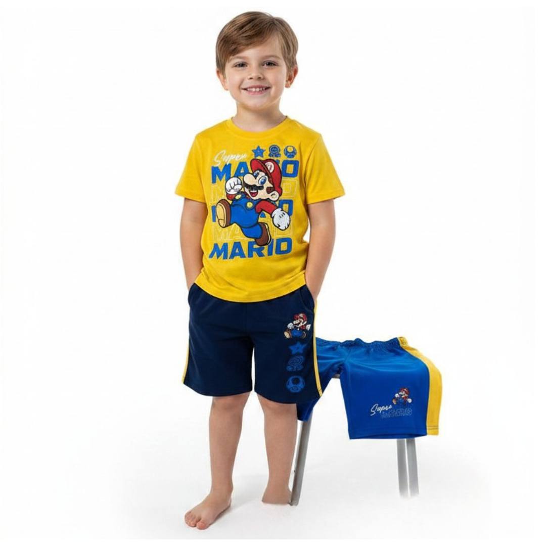 nintendo conjunto bowser sudadera con capucha y mono para niños nintendo conjunto bowser sudadera con capucha y mono para niños