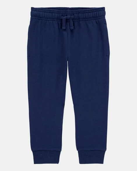carterpantalones deportivos con cordón ajustable para niño pequeño azul carterpantalones deportivos con cordón ajustable para niño pequeño azul