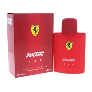 ferrari scuderia red hombre 125 ml