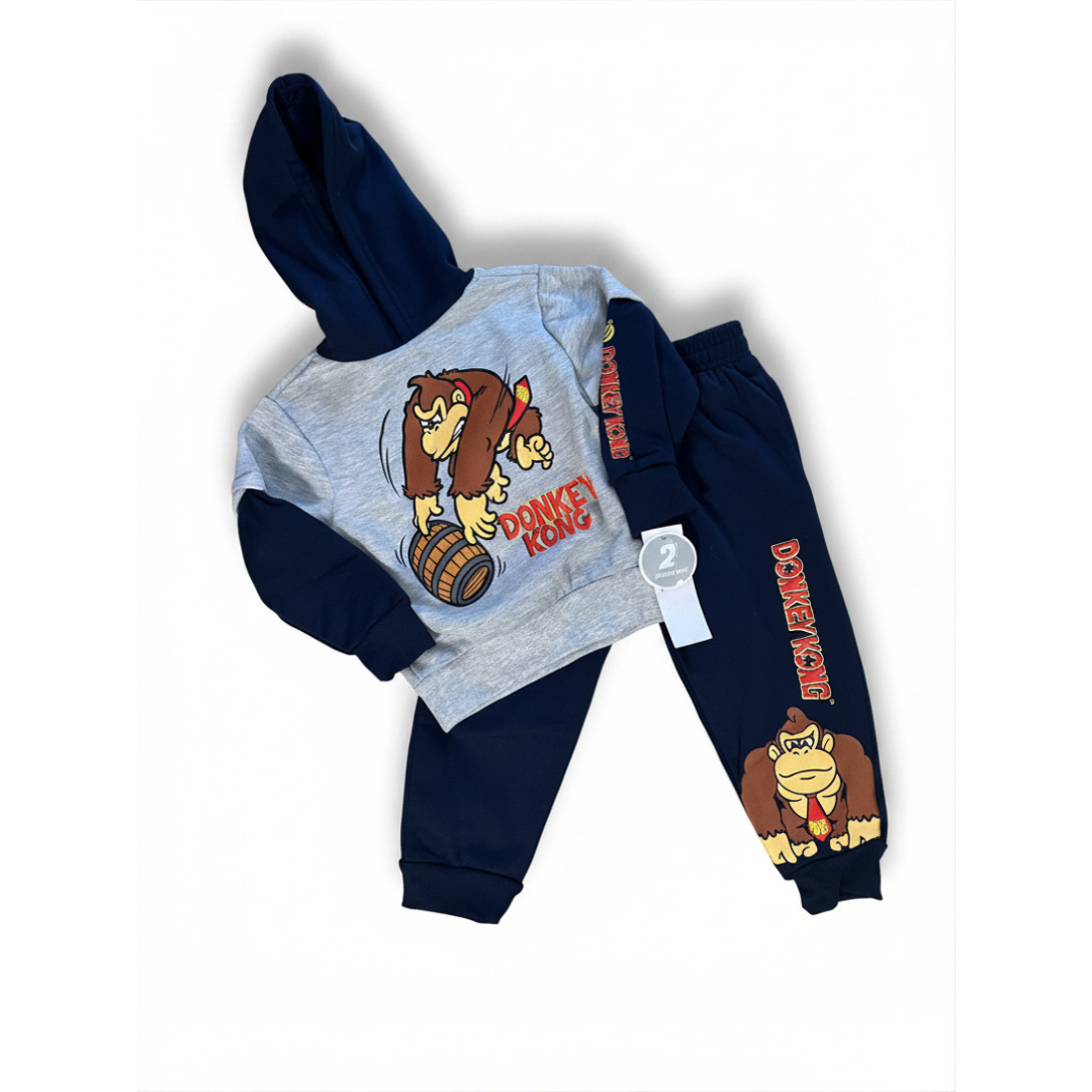 nintendo conjunto super mario sudadera y mono para niños nintendo conjunto super mario sudadera y mono para niños