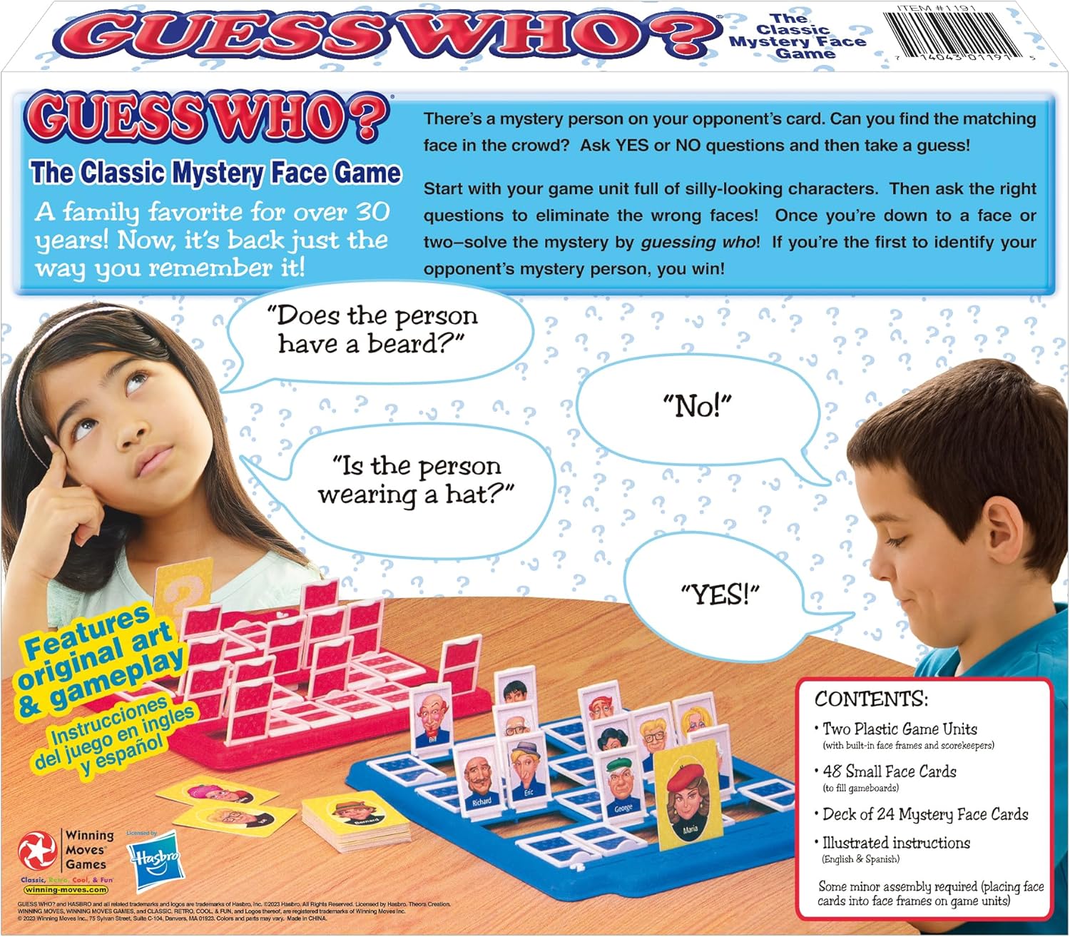 ¿adivina quién? juego de mesa con personajes clásicos de winning moves games usa, juego de mesa clásico de misterio para niños deducción para 2 jugadores ¿adivina quién? juego de mesa con personajes clásicos de winning moves games usa, juego de mesa clásico de misterio para niños deducción para 2 jugadores